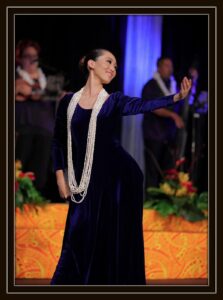 2025年10月カウアイ島のハラウでホイケ（発表会）に出演した際の写真